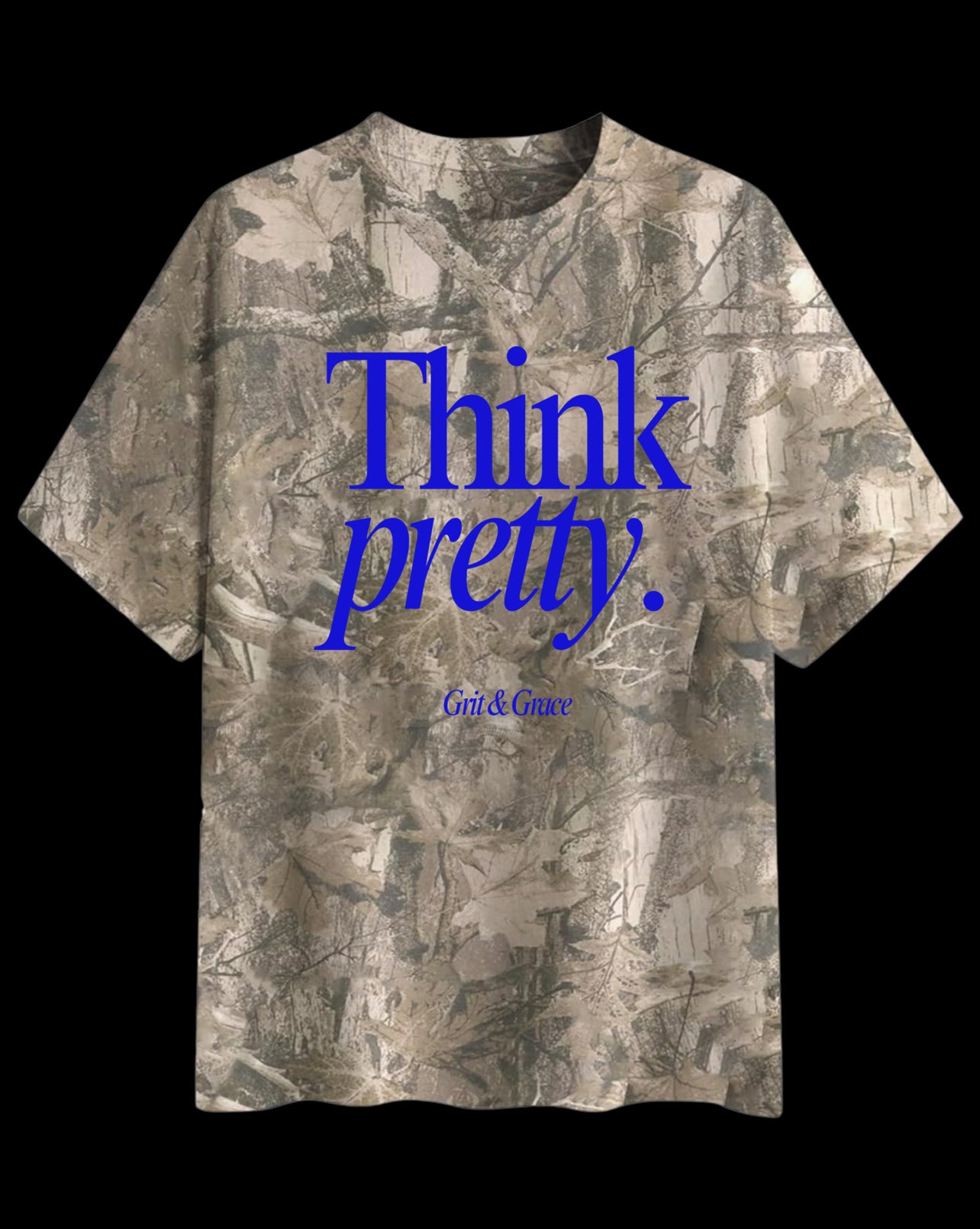 Alter3d® Think Pretty. Camo Tee